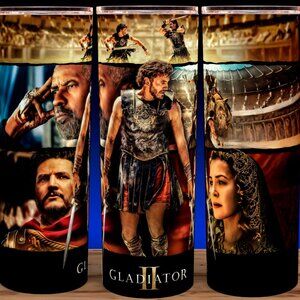 Gladiator 2 Maximus Action Movie Cup Mug Tumbler 20oz